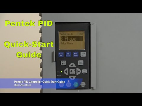 Pentek PID Controller: Quick Start Guide