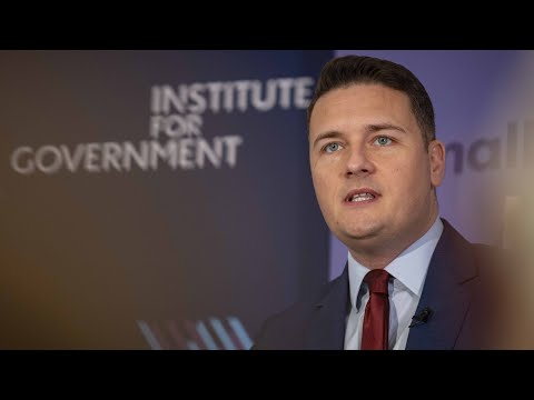 Welcome/A keynote speech by Rt Hon Wes Streeting, Secretary of State for Health and Social Care