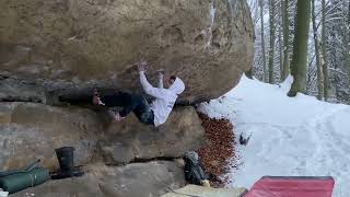 Video thumbnail of Tančící Žížala, 7C+/8A. Labák