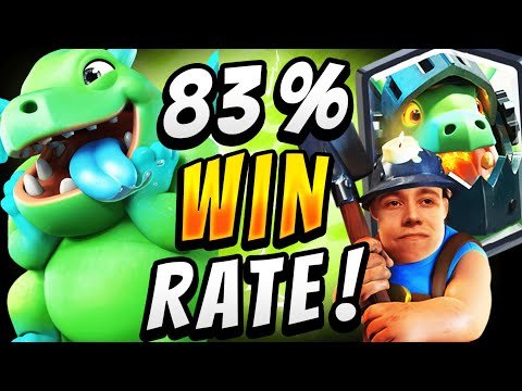 83% WIN RATE! STRONGEST LAVA MINER CONTROL DECK! — Clash Royale