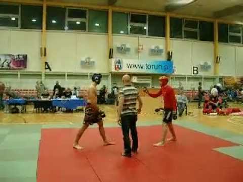 Finał Mistrzostw Polski MMA Artur Mroczek vs Łukasz Kapsa