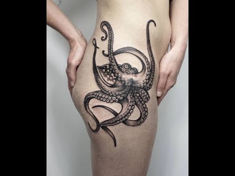 squid and octopus tattoos Amazing and beautiful