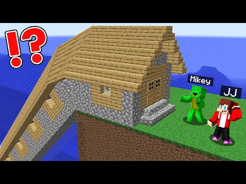 JJ and Mikey found a UNDERWATER HOUSE in Minecraft Challenge - Maizen
