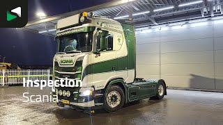 Scania S450 S 4X2 NL-Truck APK Full-Air Retarder Hydraulik Alcoa's Lede dragbil | Bild 4 - Autoline