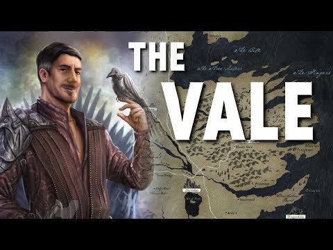 the Vale - Map Detailed (Game of Thrones)
