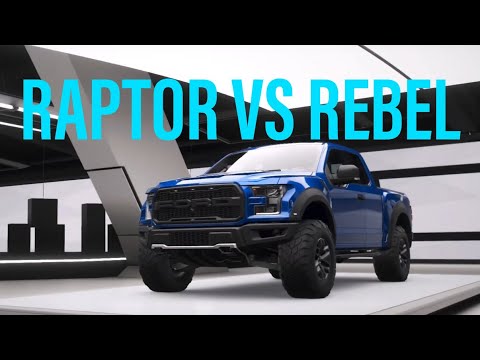 Ford Raptor Vs Ram Rebel TRX (FORZA HORIZON 4)