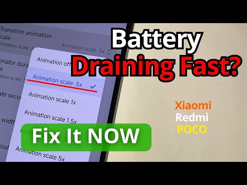 Xiaomi, Redmi, POCO Battery Draining Fast? 8 Tips to Make it Last Longer!
