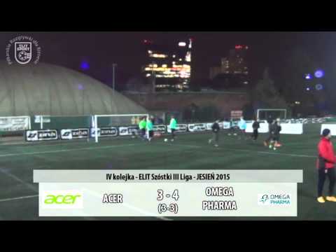 ACER 6:6 OMEGA PHARMA - ELIT Szóstki III Liga JESIEŃ 2015