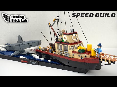 LEGO Ideas 21350 Jaws Speed Build