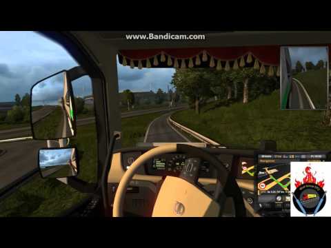 1# ETS Pro Mods 2.0 Fahrt von Herning nach Frankfurt a.M.