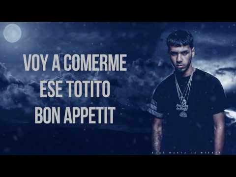 TENERTE EN MI CAMA LETRA   ANUEL AA FT O A
