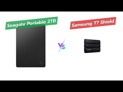 💾 Seagate vs Samsung T7 Shield: Which 2TB Drive is Best? 🚀