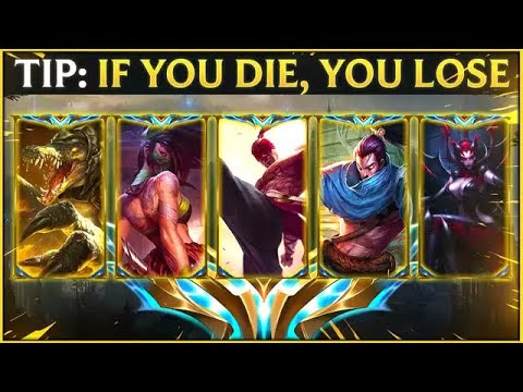 5 Challengers, but it's Hardcore Ranked Queue (ALL PLACEMENTS) #1