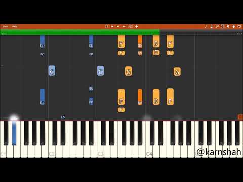 Moving to Mars - Coldplay (Piano Tutorial)