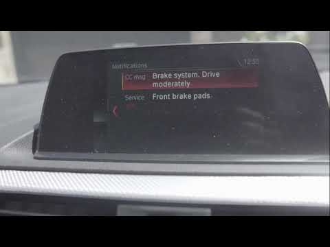 BMW unsuccessful brake sensor reset... Quick fix!!