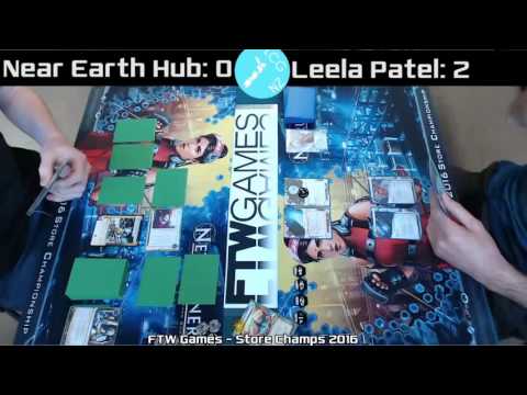 Netrunner - First Turn Win Store Championship 2016 - Elimination Round 2