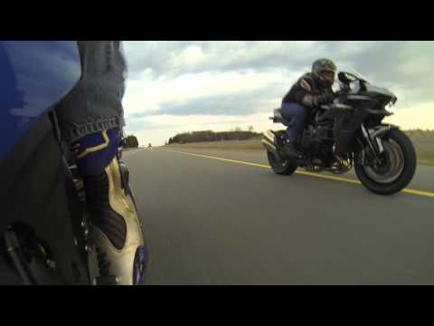 2016 Ninja H2 vs 2012 GSX-R 1000