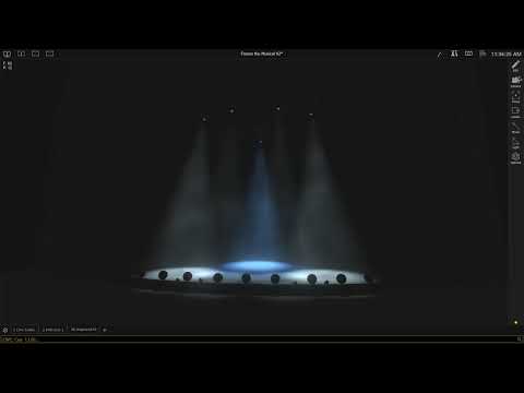 Frozen the Musical - Let it Go Lighting (ETC EOS)