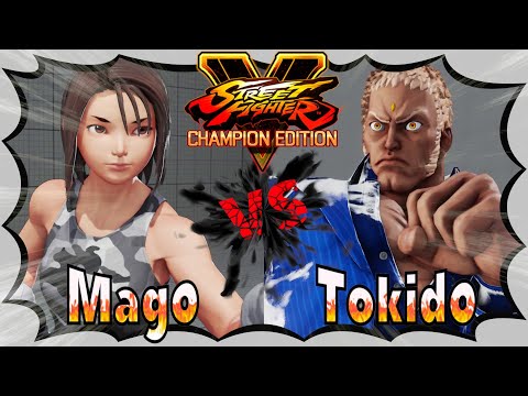 [SFV CE] Mago(Akira) vs Tokido(Urien) [Street Fighter 5 Champion Edition]