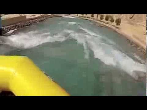Surfing, waveboarding, kite surfing and rafting at Wadi Adventure