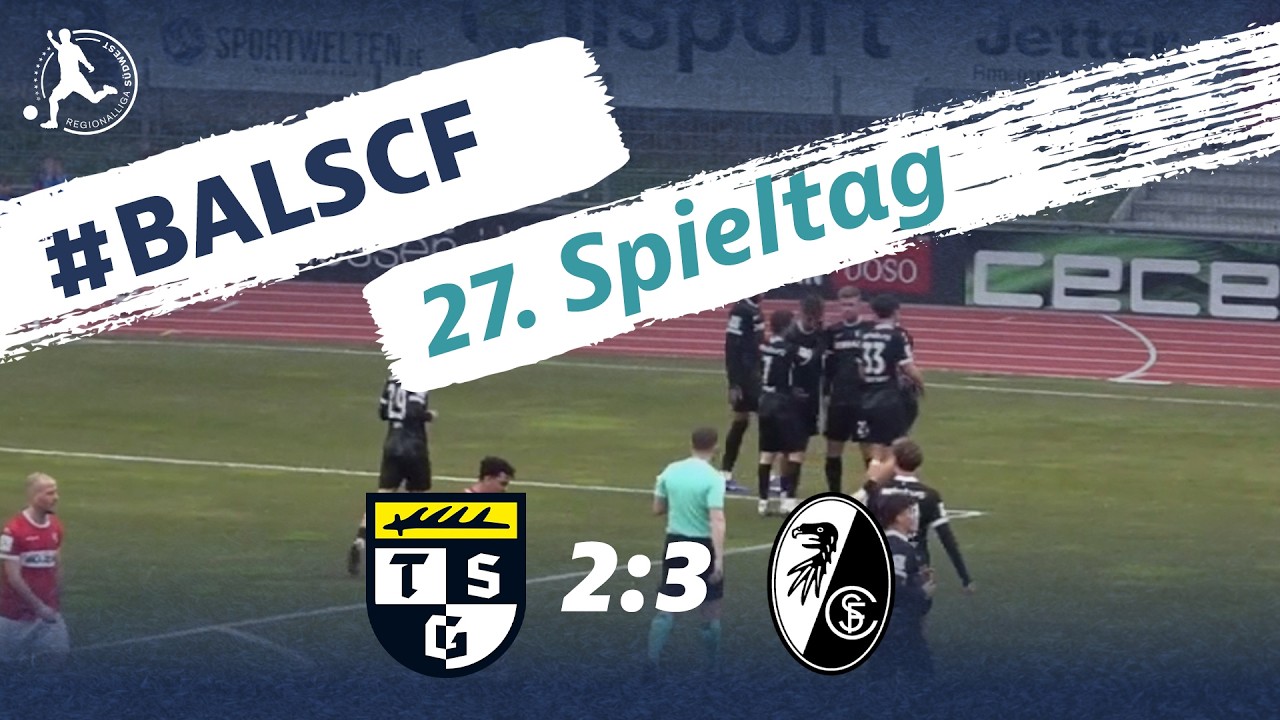 TSG Balingen vs SC Freiburg II U23 Highlights