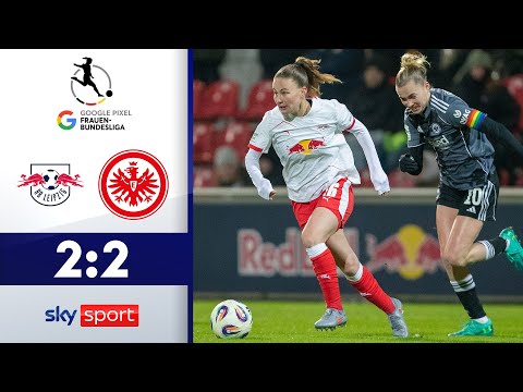 RB klaut Frankfurt spät Punkte! | RB Leipzig - Eintracht Frankfurt | Highlights - Frauen-Bundesliga