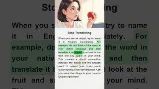 Stop Translating