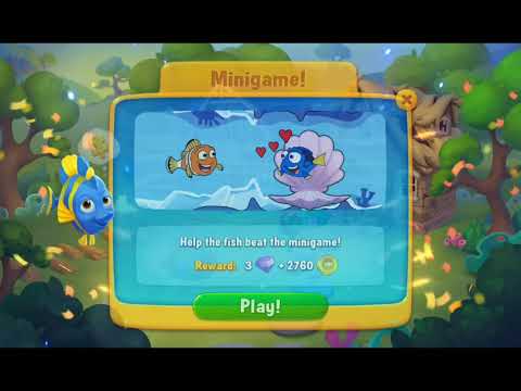 Fishdom 2021 - Mini Game 61   #Playrix​​​ #Fishdom​​​ #gaming