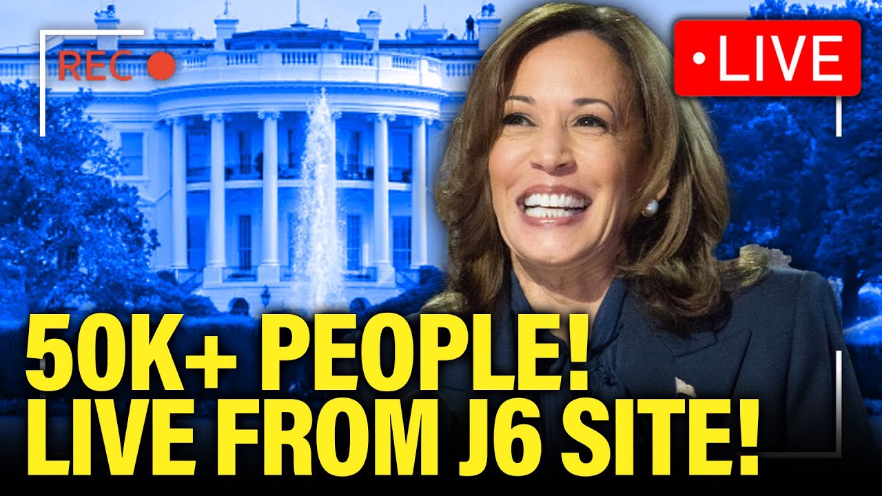LIVE: Kamala Harris Holds HISTORIC SPEECH on The ELLIPSE in DC