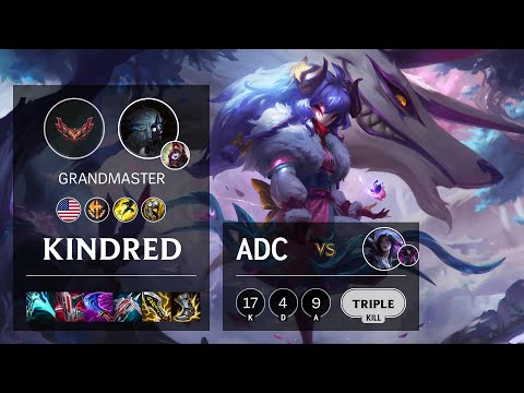 Kindred ADC vs Kai'Sa - NA Grandmaster Patch 12.1
