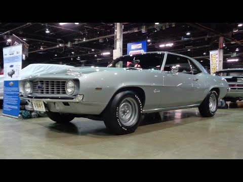 1969 Chevrolet Chevy Camaro ZL1 427 4 Speed Silver & Engine Sounds - My Car Story with Lou Costabile