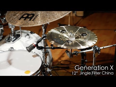 Демонстрация звучания тарелки Meinl 12" China GX-12FCH-J