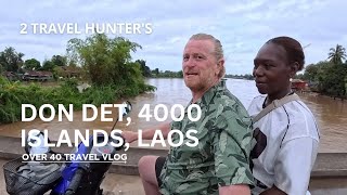 Don Det, 4000 islands | Laos travel vlog | Over 40 travel couple