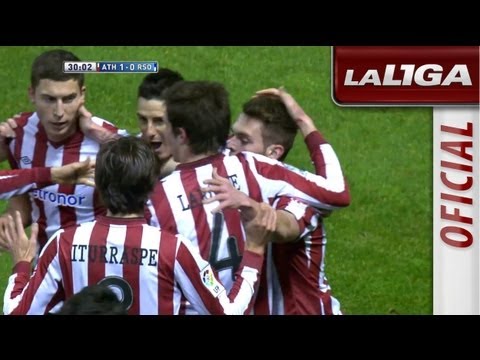 Gol de Ibai (1-0) en el Athletic Club - Real Sociedad - HD