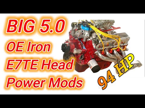 Modify SB Ford OE iron heads for a 94 HP gain