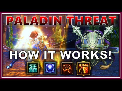 How THREAT Works on PALADIN TANK in Neverwinter M25 - Make sure the Enemies Attack YOU!