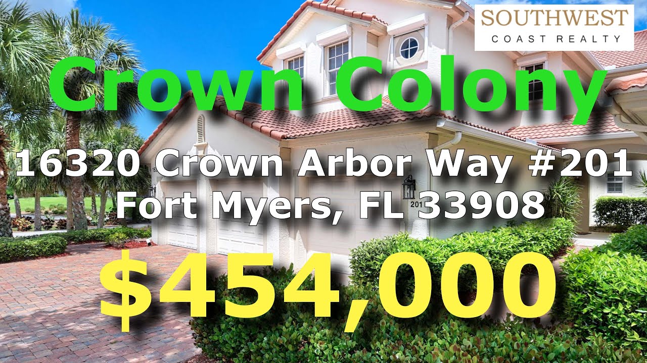 Welcome to 16320 Crown Arbor Way, Fort Myers, FL 33908 in 4K-Sold!