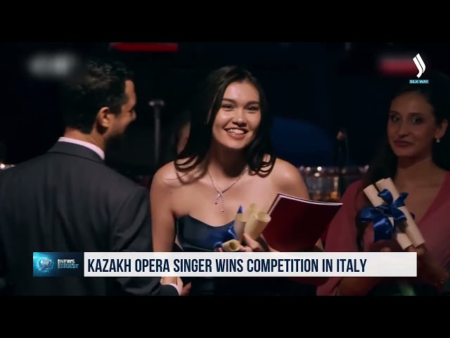 Kazakistanlı opera sanatçısı İtalya'daki yarışmada zafer kazandı