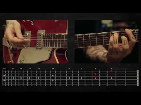 Sasha Rock'n'Roll guitar lessons- Green Day (Hitchin' A Ride) видео урок №4 tutorial