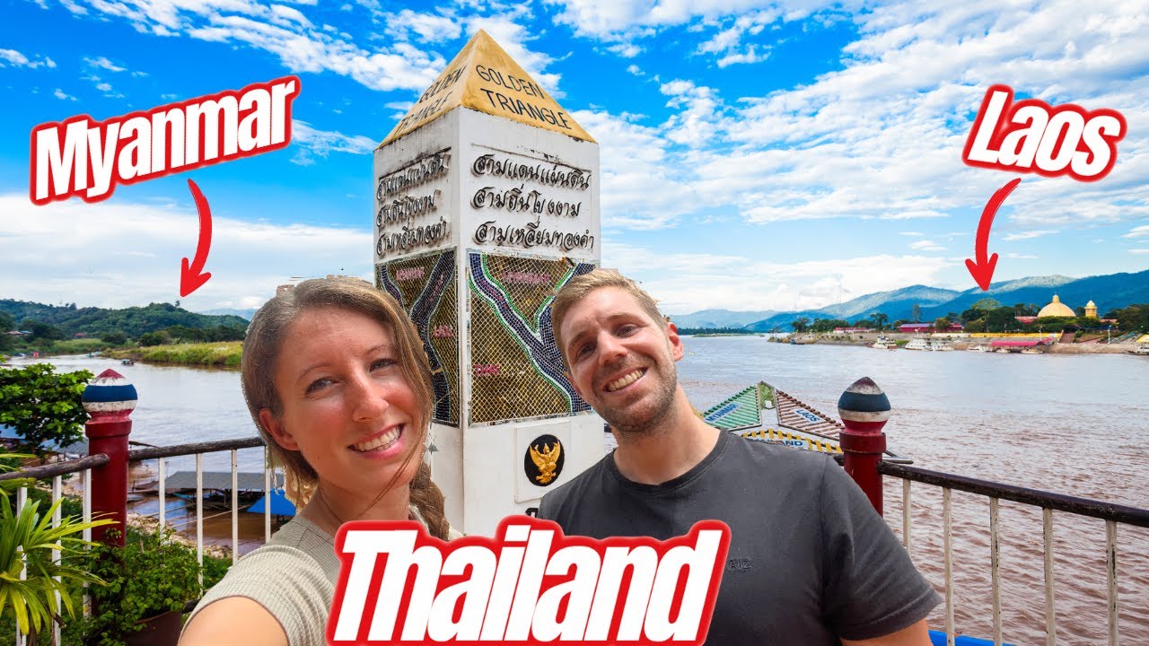 Join tourists on a thrilling journey as we explore the Golden Triangle Viewpoint in this video!