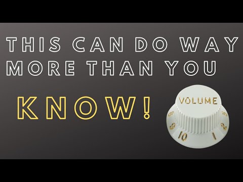 Tips & Tricks For The Guitar Volume Knob  | HOW IT'S USED