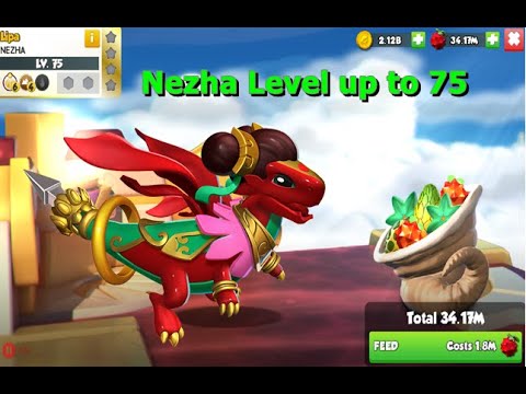 Nezha Level up to 75-Dragon Mania legends | Weekend event | Dml