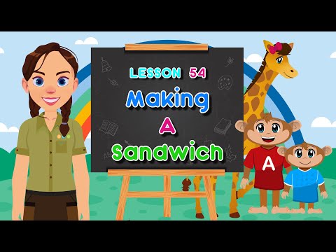 Spanish for Kids - The Sandwich | Spanish Safari Show Lesson 54