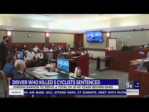 UPDATE: Man sentenced to minimum of 16 years in prison for crash that killed 5 cyclists