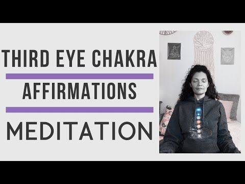 Day 22 Meditation to Balance the Third Eye Chakra 💜