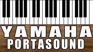 Video thumbnail for Yamaha PS 3 Portasound Keyboard review by The Net Network
