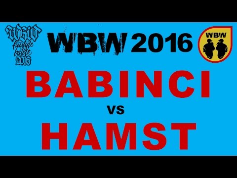 Babinci 🆚 Hamst 🎤 WBW 2016 Gdańsk (freestyle rap battle)