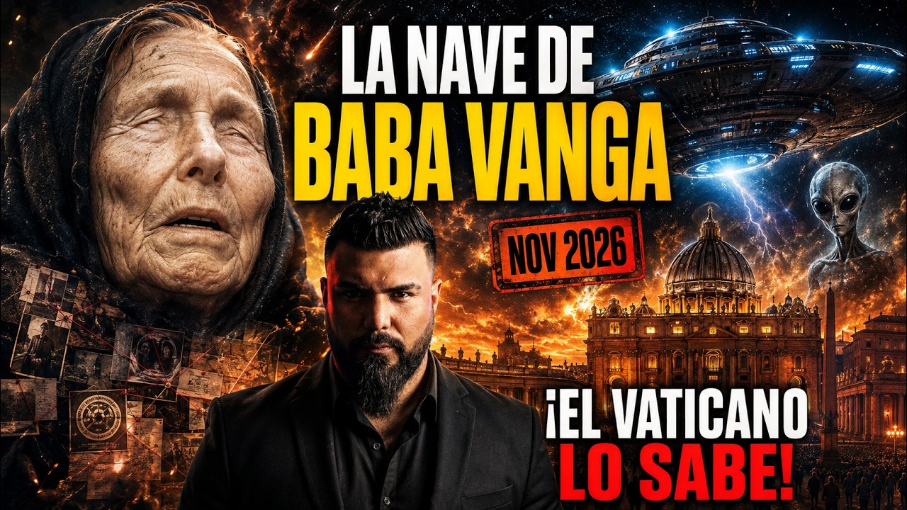 La NAVE ALIENIGENA que Baba Vanga predijo para noviembre 2026 y el Vaticano lo sabe