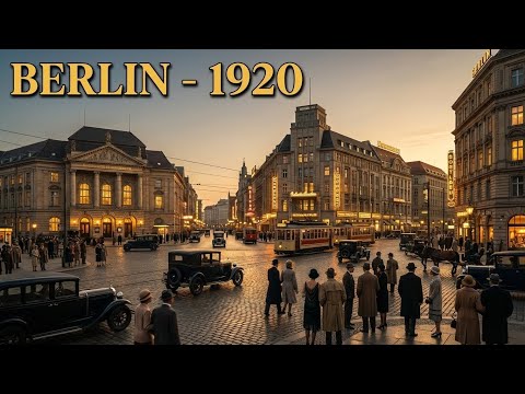 Berlin in den 1920er Jahren: Die Goldenen Zwanziger (KI-Rekonstruktion)