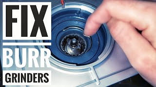 Clogged Grinder? How to: "Coffee Grinder Cleaning" Wirsh Bean To Espresso Machine Easy Fix 2023 💯😁